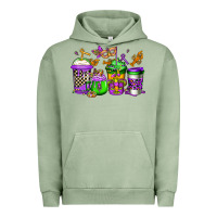 Pigment Oil Green mardi gras crawfish coffee Urban Hoodie - Jasminsmagicworld
