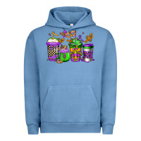 Mardi Gras Crawfish Coffee Urban Hoodie | Teevron