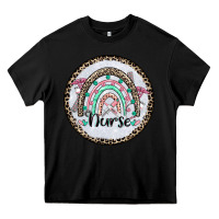 Black nurse coaster Heavy Core Tee - CowGirlArtShop