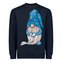 Navy winter gnome Heavyweight Sweatshirt - JahusDesignShop