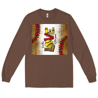 Chestnut for the love of the game softball Long Sleeve Tee - chombo