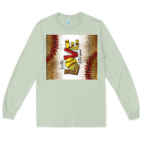 Matcha for the love of the game softball Long Sleeve Tee - chombo