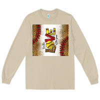 Mushroom for the love of the game softball Long Sleeve Tee - chombo