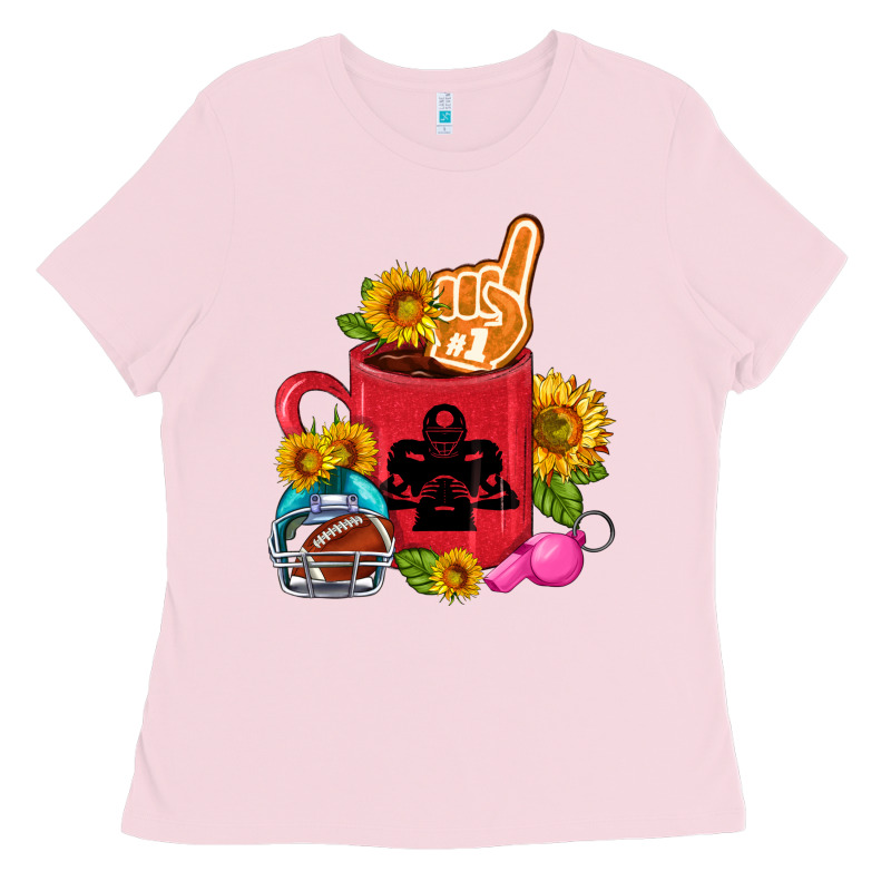 Western Football Coffee Cup Ladies Tee by FaDigitalArtStudio | Teevron