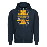 Navy crushs your enemies merch Zipper Hoodie - baoMotion