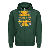 Sports Green crushs your enemies merch Zipper Hoodie - baoMotion