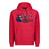 Cardinal red white and boom Premium Hoodie - Artiststas