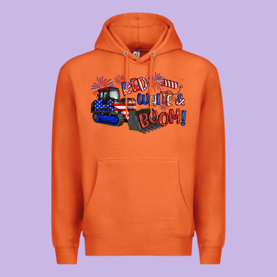 Red White And Boom Premium Hoodie Designed By Artiststas