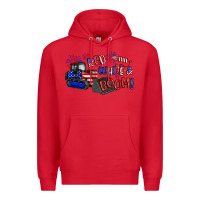 Red red white and boom Premium Hoodie - Artiststas