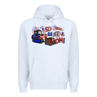 White red white and boom Premium Hoodie - Artiststas