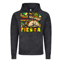 Vintage Black Just Here To Fiesta Vintage Hoodie - CowhideDigitalArt