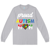 Moon Dust Proud Autism Mom Mothers Day Gift Autism Awareness Long Sleeve Tee - CowhideDigitalArt