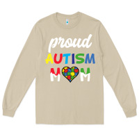 Mushroom Proud Autism Mom Mothers Day Gift Autism Awareness Long Sleeve Tee - CowhideDigitalArt