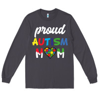Smoke Proud Autism Mom Mothers Day Gift Autism Awareness Long Sleeve Tee - CowhideDigitalArt