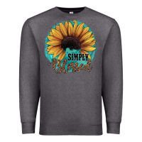 Charcoal Heather Simply Blessed Premium Sweatshirt - JahusDesignShop