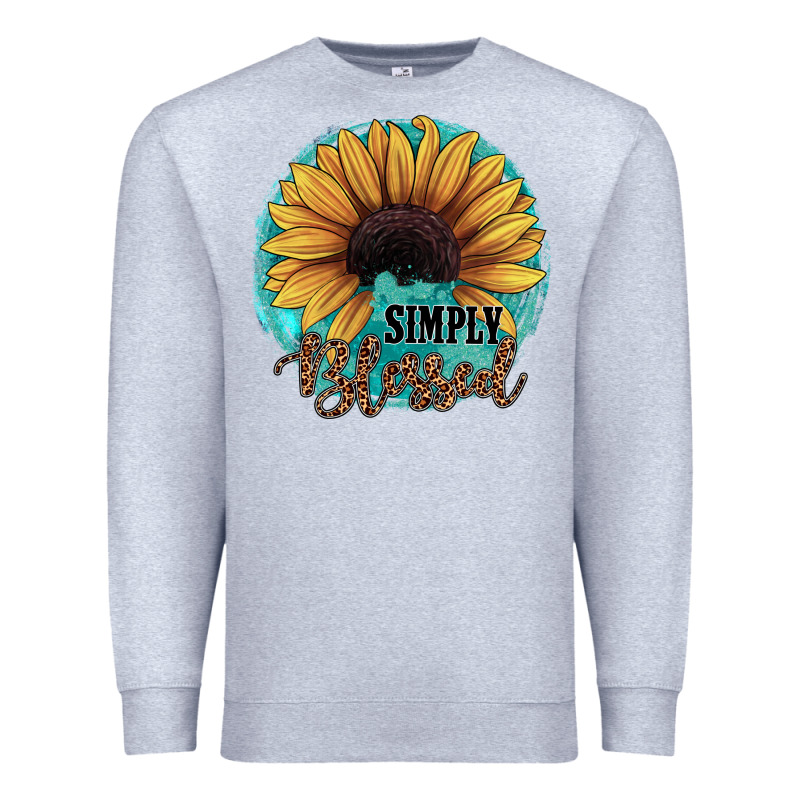Simply Blessed Premium Sweatshirt by JahusDesignShop | Teevron