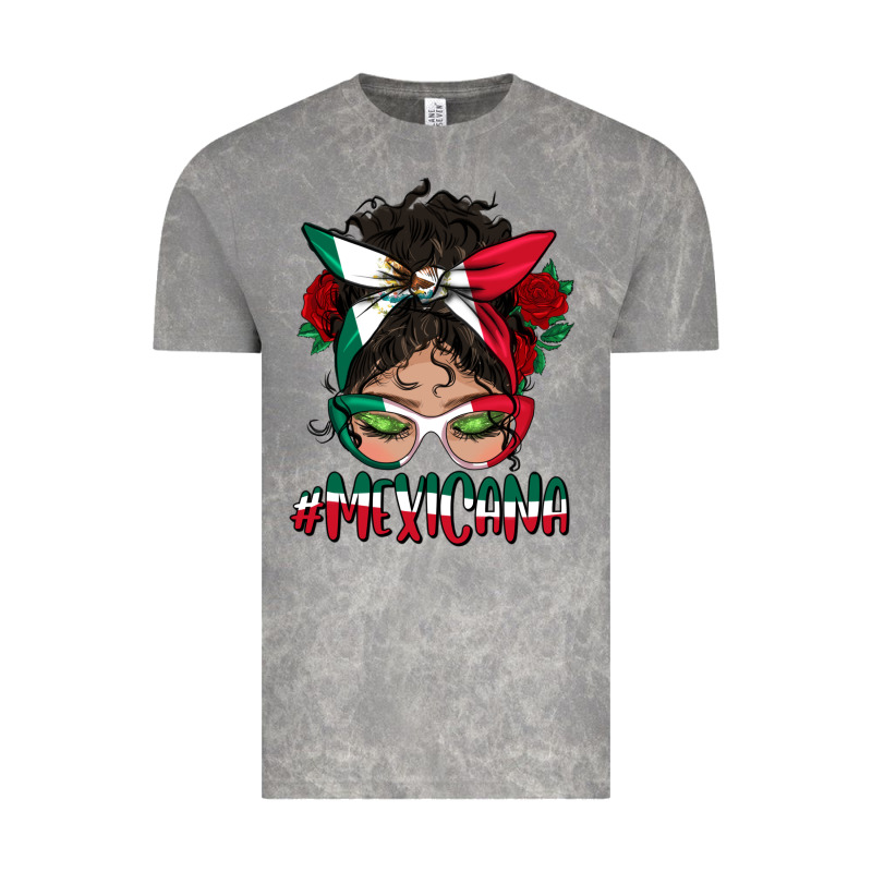 Mexicana Messy Bun Mama Vintage Tee by BundleAndBundleShop | Teevron