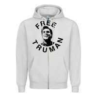 Dove Grey free truman Zipper Hoodie - baoMotion