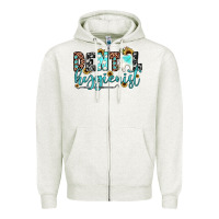 Oatmeal Heather dental hygienist Zipper Hoodie - JahusDesignShop