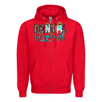 Red dental hygienist Zipper Hoodie - JahusDesignShop