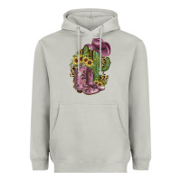 Moon Dust Pink Cowboy Boots Heavyweight Hoodie - JahusDesignShop