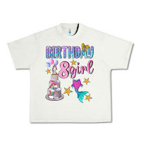 Pistachio birthday girl 8 Urban Heavy Tee - BundleAndBundleShop