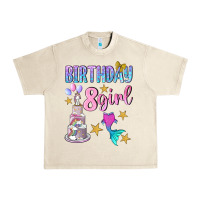 Sandshell birthday girl 8 Urban Heavy Tee - BundleAndBundleShop
