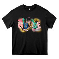 Black nurse Heavy Core Tee - CowGirlArtShop