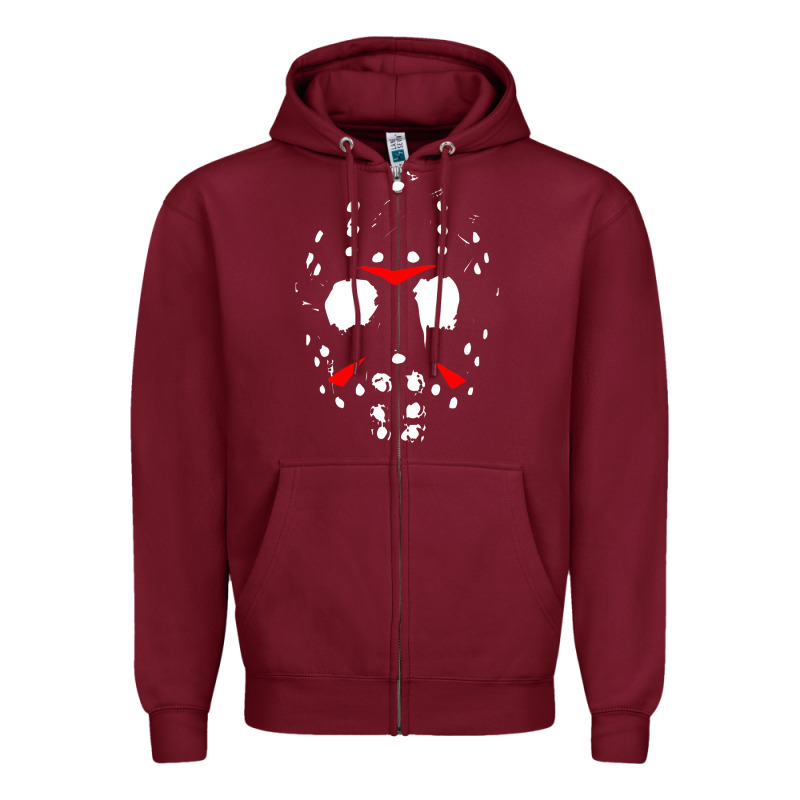 Mask Halloween Zipper Hoodie by baoMotion | Teevron