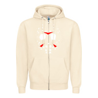 Sandshell mask halloween Zipper Hoodie - baoMotion