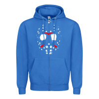 True Royal mask halloween Zipper Hoodie - baoMotion