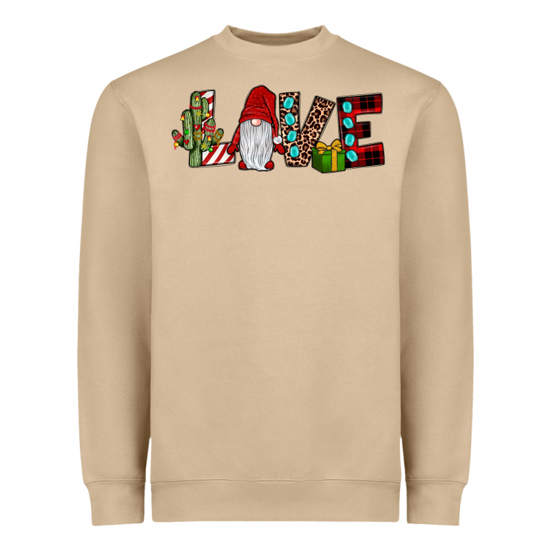 Love Gnome Heavyweight Sweatshirt by JahusDesignShop | Teevron
