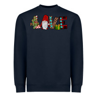 Navy love gnome Heavyweight Sweatshirt - JahusDesignShop