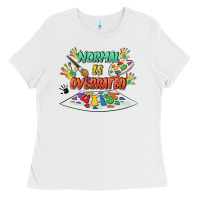 White Normal is overrated Ladies Tee - FaDigitalArtStudio