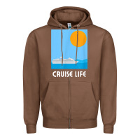 Chestnut cruise life design travel & cruise wear t shirt Zipper Hoodie - baoMotion