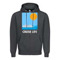 Smoke cruise life design travel & cruise wear t shirt Zipper Hoodie - baoMotion