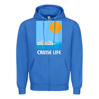 True Royal cruise life design travel & cruise wear t shirt Zipper Hoodie - baoMotion