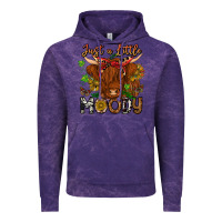 Cloud Purple Just a Little Moody Vintage Hoodie - CowhideDigitalArt
