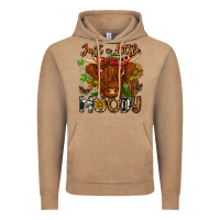Vintage Coffee Just a Little Moody Vintage Hoodie - CowhideDigitalArt