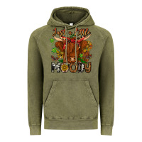 Vintage Olive Just a Little Moody Vintage Hoodie - CowhideDigitalArt
