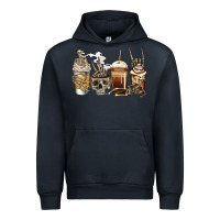 Navy skeleton coffee Urban Hoodie - Jasminsmagicworld