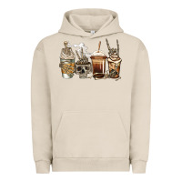 Pigment French Oak skeleton coffee Urban Hoodie - Jasminsmagicworld