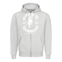 Dove Grey santa carla est 1987 Zipper Hoodie - baoMotion
