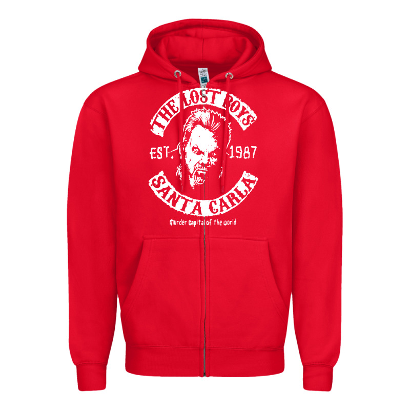 Santa Carla Est 1987 Zipper Hoodie by baoMotion | Teevron