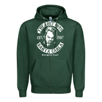 Sports Green santa carla est 1987 Zipper Hoodie - baoMotion