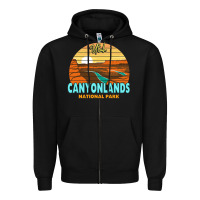 Black Canyonlands Moab Utah National Park Nature Outdoor Lovers Zipper Hoodie - baoMotion