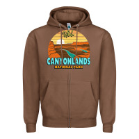 Chestnut Canyonlands Moab Utah National Park Nature Outdoor Lovers Zipper Hoodie - baoMotion