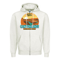 Oatmeal Heather Canyonlands Moab Utah National Park Nature Outdoor Lovers Zipper Hoodie - baoMotion