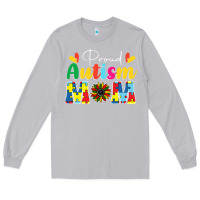Moon Dust Proud Autism Mom sunflower Long Sleeve Tee - CowhideDigitalArt
