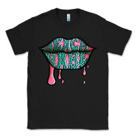 Black beach babe leopard lips Classic Tee - Jasminsmagicworld